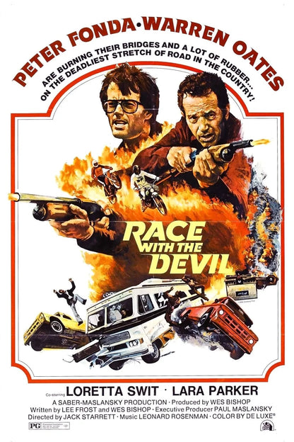 RACE WITH THE DEVIL (1975) Peter Fonda - Public Domain Movie DVD NO CASE