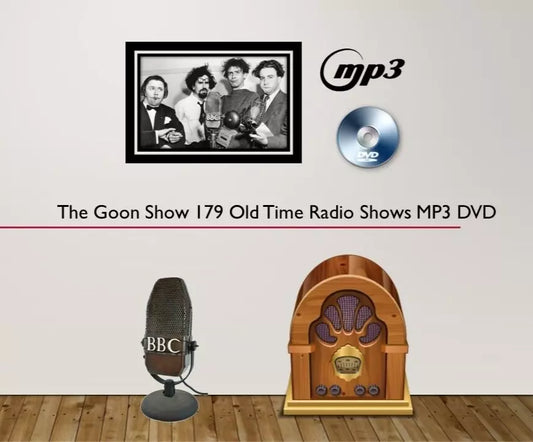 The Goon Show 179 Old Time Radio Shows MP3 Audio DVDROM - Free Post