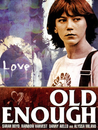 OLD ENOUGH (1984) Sarah Boyd, Rainbow Harvest, Public Domain DVD NO CASE