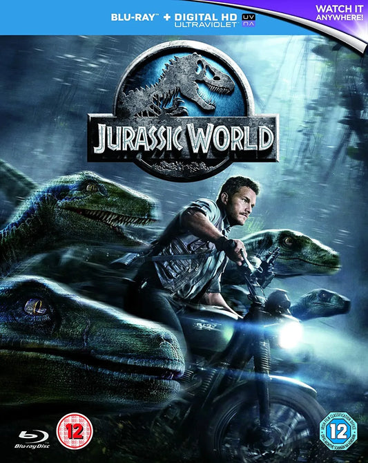 JURASSIC WORLD - BLU-RAY - NEW SEALED - REGION FREE **