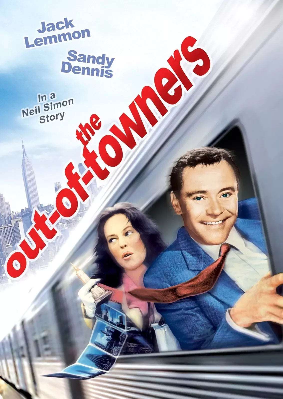 "THE OUT-OF-TOWNERS" (1969) Jack Lemmon, Sandy Baron- Public Domain DVD NO CASE