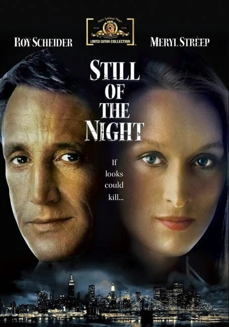 STILL OF THE NIGHT (1982) Roy Scheider,Meryl Streep,Jessica Tandy,Josef Sommer - PUBLIC DOMAIN DVD ONLY NO CASE