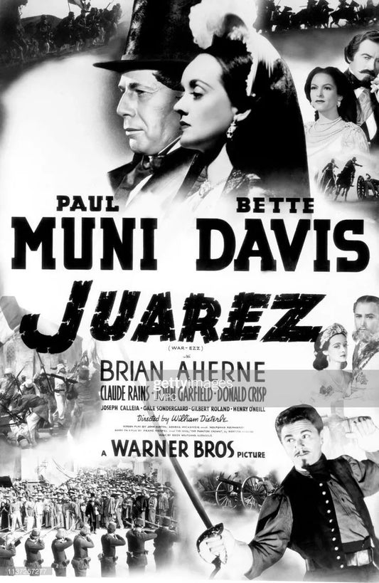 JUAREZ (1939) - Public Domain Movie DVD NO CASE