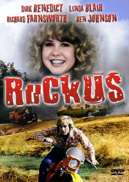 RUCKUS (1980) Linda Blair , Dirk Benedict - DVD, Public Domain DVD NO CASE