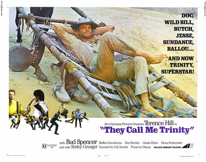 THEY CALL ME TRINITY (1970) Terence Hill , Bud Spencer -&nbsp; - Public Domain DVD NO CASE