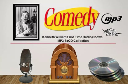 Kenneth Williams  Old Time Radio Shows MP3 X8 CD Collection