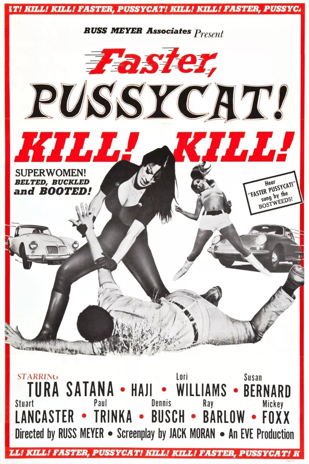 FASTER, PUSSYCAT! KILL KILL! (1965) Susan Bernard - Public Domain DVD NO CASE