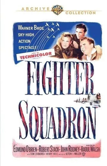 FIGHTER SQUADRON (1948) Edmond O'Brien - Public Domain DVD NO CASE