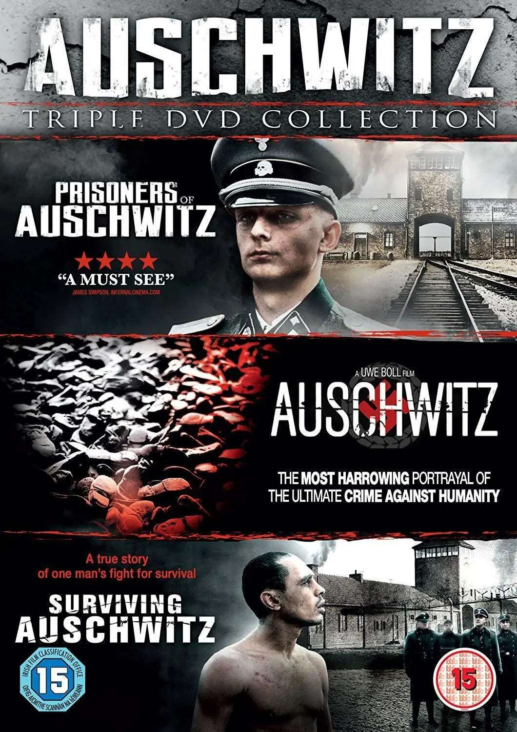 AUSCHWITZ TRIPLE DVD COLLECTION - DVD**NEW SEALED**FREE POST**