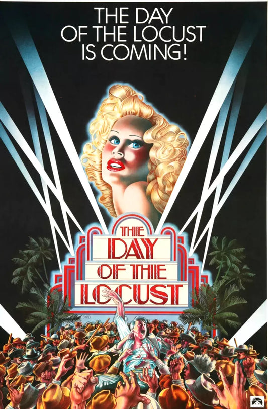 THE DAY OF THE LOCUST  (1975) Donald Sutherland - Public Domain DVD NO CASE