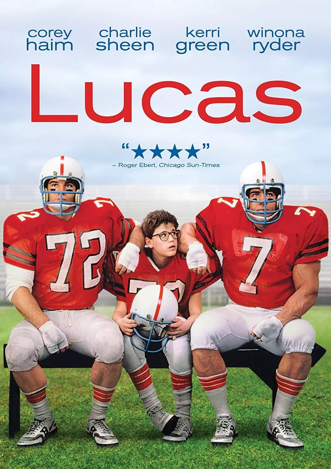 LUCAS (1986) Charlie Sheen, Winona Ryder -  Public Domain DVD NO CASE