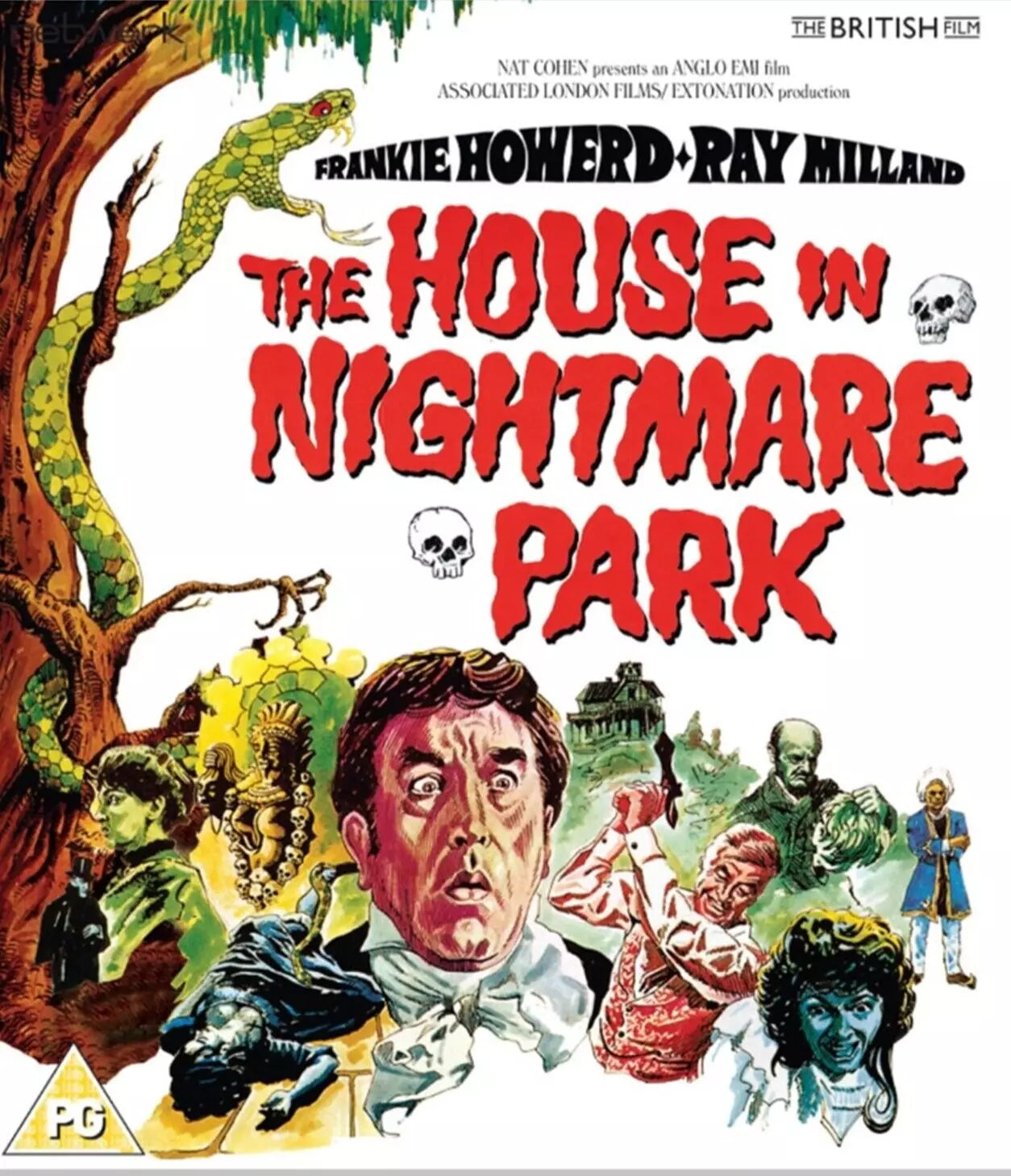 THE HOUSE IN NIGHTMARE PARK (1973) Frankie Howard,Ruth Dunning - Public Domain DVD NO CASE