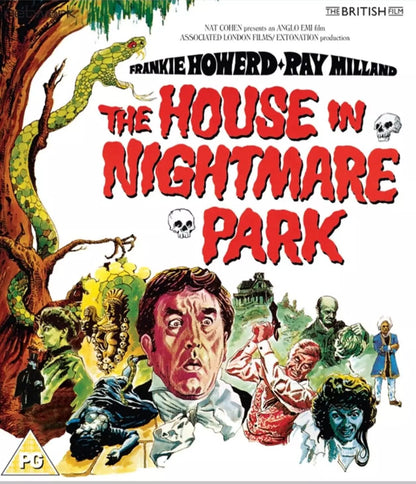 THE HOUSE IN NIGHTMARE PARK (1973) Frankie Howard,Ruth Dunning - Public Domain DVD NO CASE