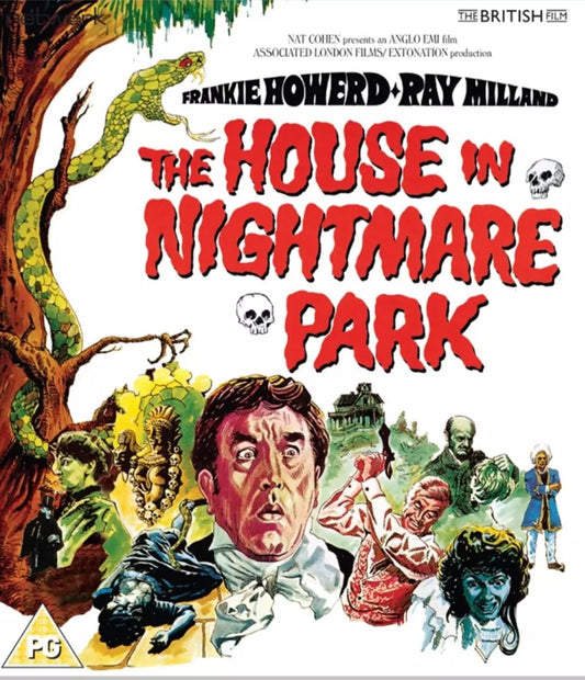 THE HOUSE IN NIGHTMARE PARK (1973) Frankie Howard,Ruth Dunning - Public Domain DVD NO CASE