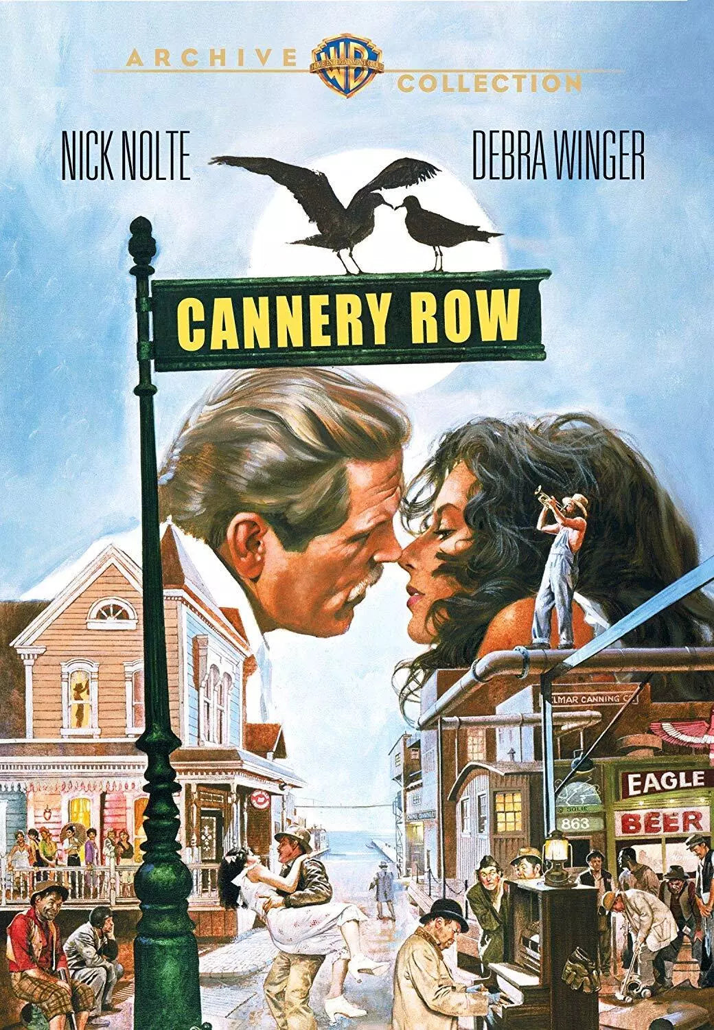 CANNERY ROW (1982) Debra Winger, Nick Nolte - Public Domain DVD NO CASE