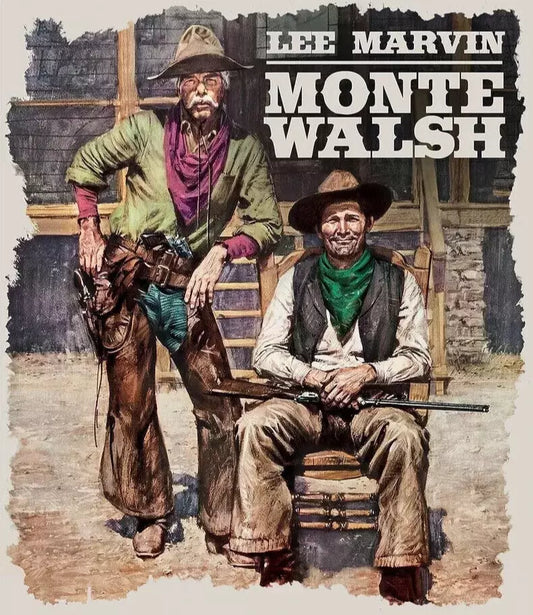 MONTE WALSH  (1970) Lee Marvin,Jack Palance - Public Domain DVD NO CASE RARE !