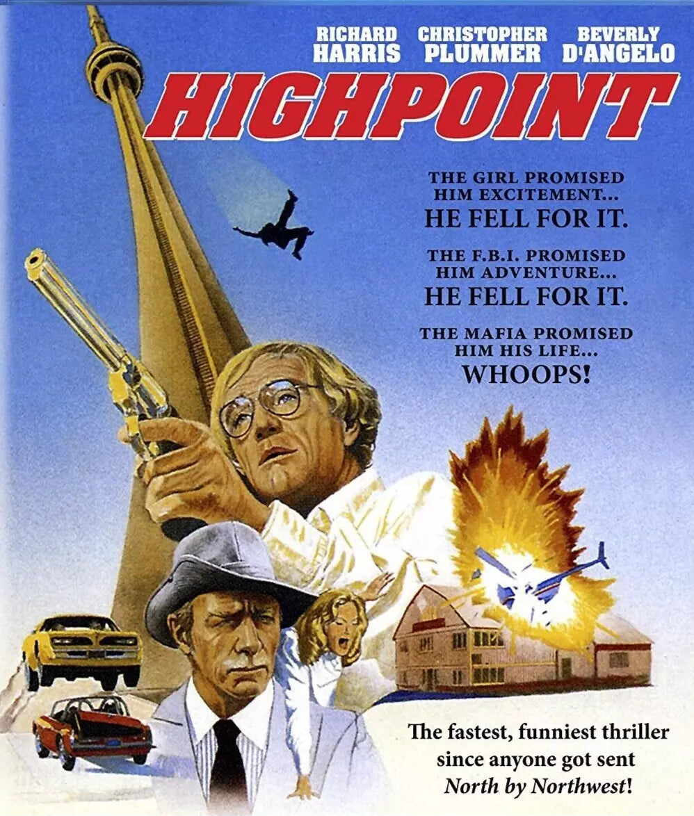 HIGHPOINT (1982) Richard Harris,Christopher Plummer ,Public Domain - DVD NO CASE