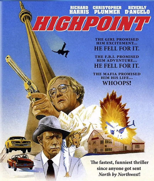 HIGHPOINT (1982) Richard Harris,Christopher Plummer ,Public Domain - DVD NO CASE