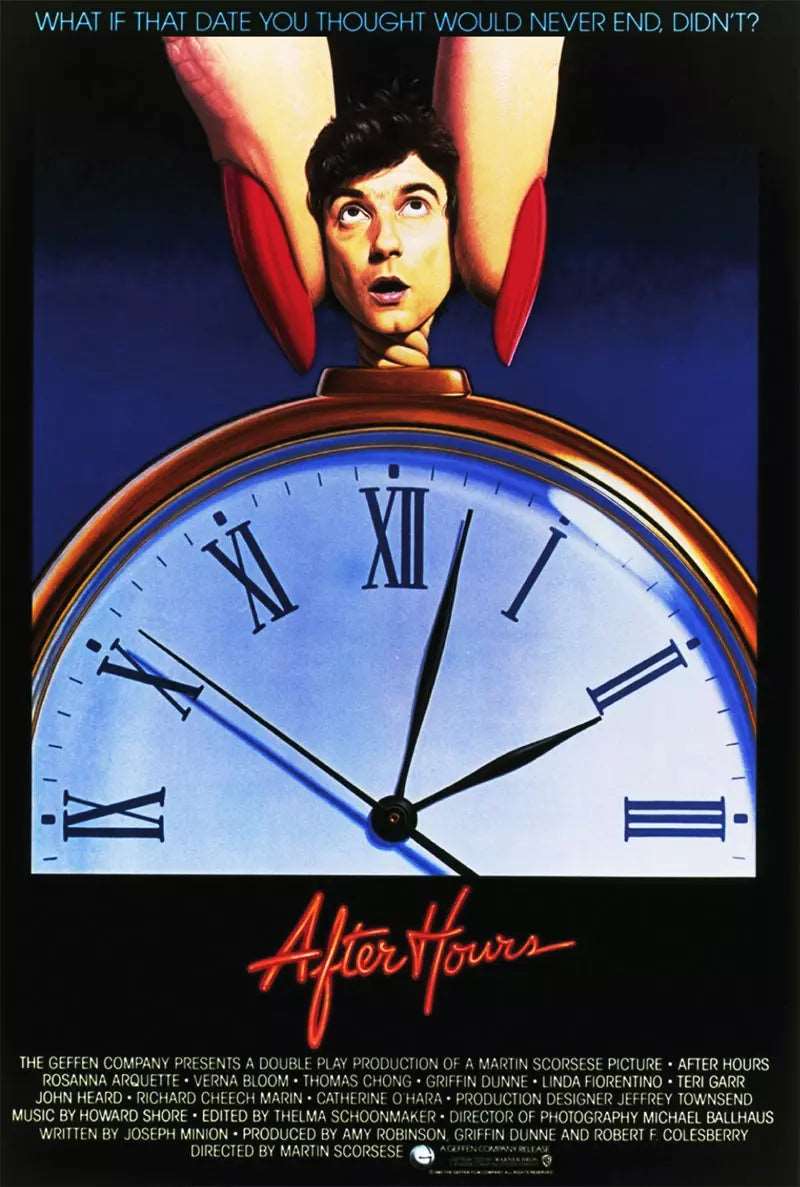 AFTER HOURS (1985) Teri Garr, Griffin Dunne, Rosanna - Public Domain DVD NO CASE