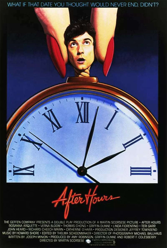 AFTER HOURS (1985) Teri Garr, Griffin Dunne, Rosanna - Public Domain DVD NO CASE