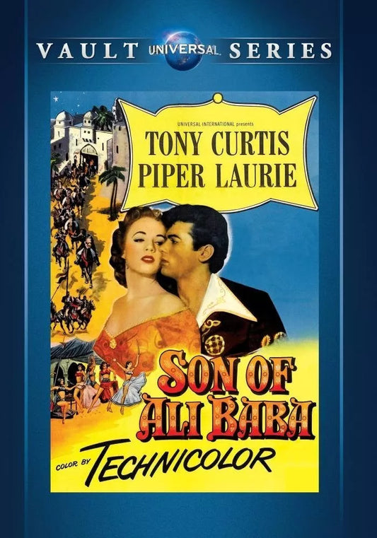 SON OF ALI BABA (1952) Tony Curtis,Piper Laurie - Public Domain DVD NO CASE