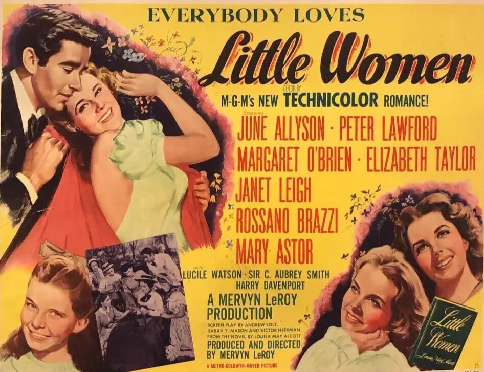 LITTLE WOMEN (1949) June Allyson,Elizabeth Taylor - Public Domain DVD NO CASE