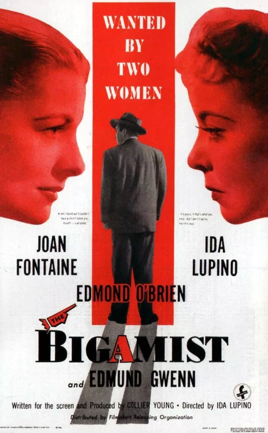 THE BIGAMIST - (1953) - DVD Joan Fontaine - Public Domain DVD NO CASE