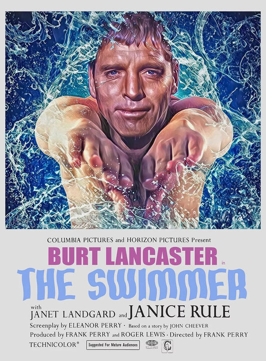 THE SWIMMER (1968) Starring - Burt Lancaster, Janet Landgard - Public Domain DVD NO CASE