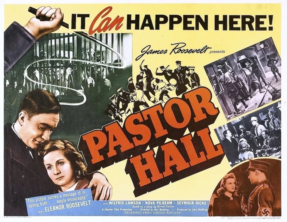 PASTOR HALL - 1940 - Wilfrid Lawson - DVD - Public Domain DVD NO CASE