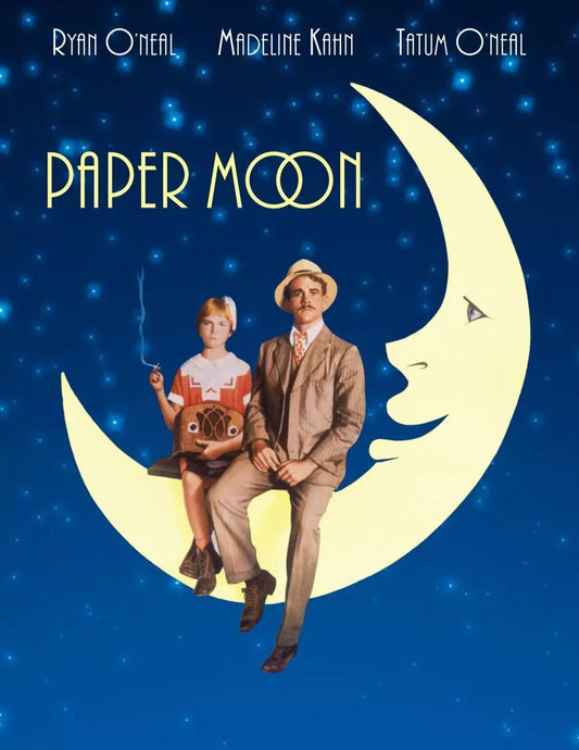 PAPER MOON (1973) Ryan O'neal,John Hillerman - Public Domain DVD NO CASE RARE !