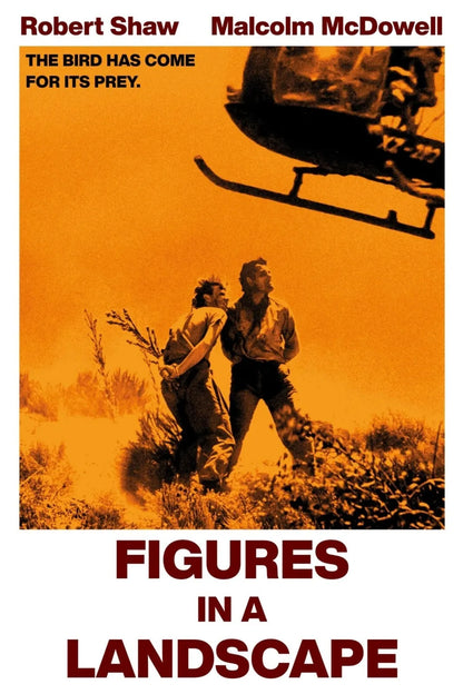 FIGURES IN A LANDSCAPE  (1970)  Robert Shaw - Public Domain DVD NO CASE