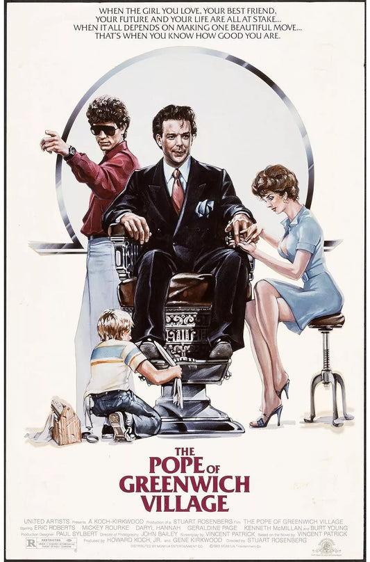 THE POPE OF GREENWICH  (1984)  Mickey Rourke,Daryl Hannah - Public Domain DVD NO CASE