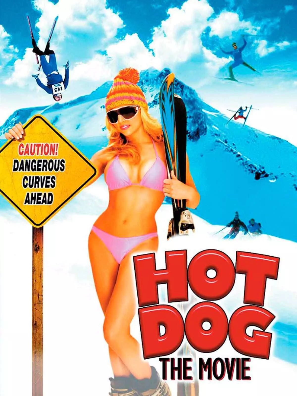 HOT DOG THE MOVIE ! (1983) David Naughton, Tracy N. - Public Domain DVD NO CASE