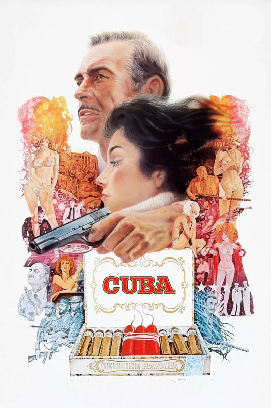 CUBA (1979) Sean Connery - Public Domain DVD NO CASE