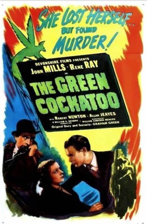 THE GREEN COCKATOO (1937) John Mills - Publs, Rene Ray - Public Domain DVD NO CASE