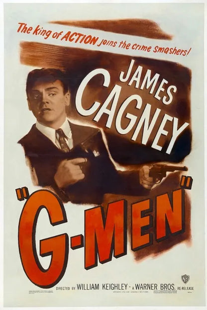 G-MEN (1935) James Cagney - Public Domain Movie DVD NO CASE