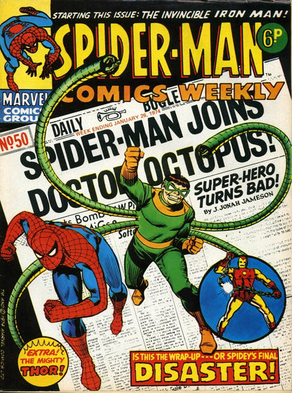 SPIDERMAN - 1-700 + 39 ANNUALS - ENGLISH RETRO COMICS CBZ Format ON USB FREE POSTAGE