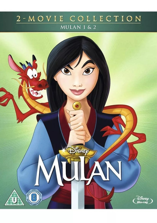 MULAN / MULAN 2 - BLURAY - NEW SEALED - FREE POST