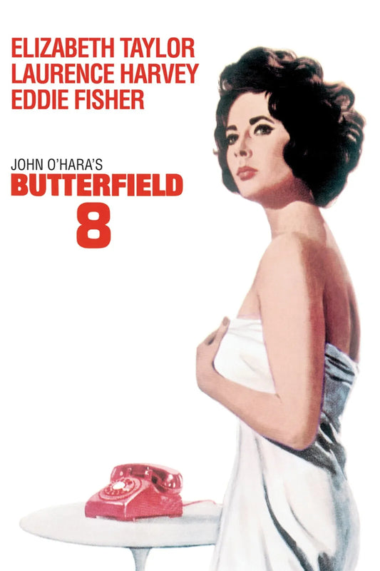 BUTTERFIELD 8 (1960) Elizabeth Taylor- Public Domain Movie DVD NO CASE