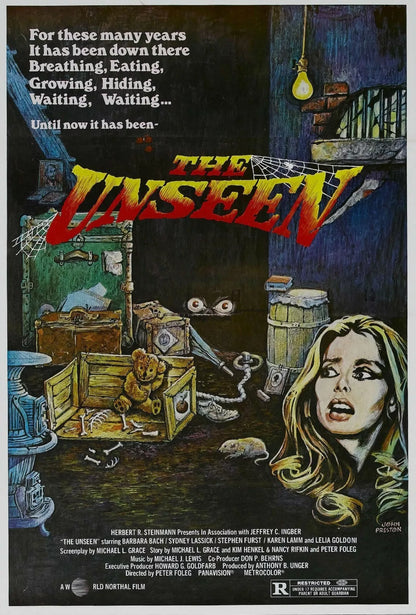 THE UNSEEN (1980)  Stephen Furst,Sydney Lassi - Public Domain Movie DVD NO CASE