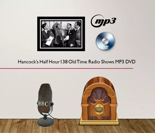 Hancock's Half Hour - 138 Old Time Radio Shows MP3 Audio DVDROM