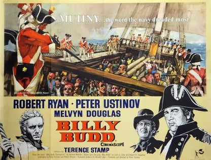 BILLY BUDD  (1962) Terence Stamp, Peter Ustinov - Public Domain DVD NO CASE