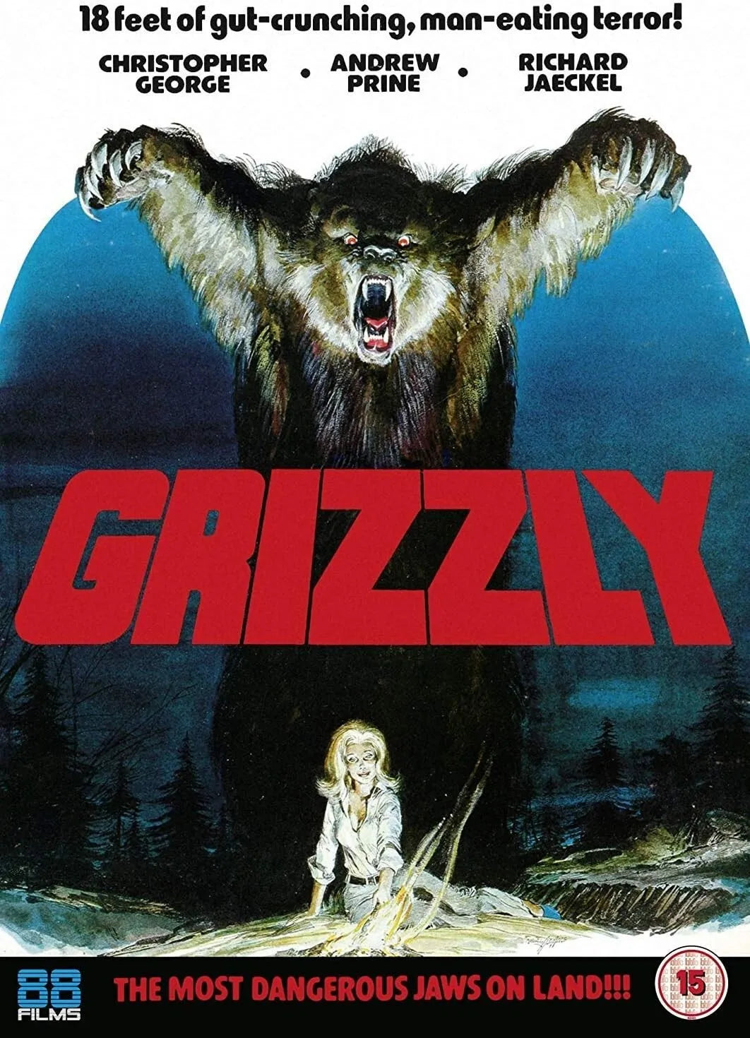 GRIZZLY (1976) Andrew Prine - DVD, Public Domain DVD NO CASE