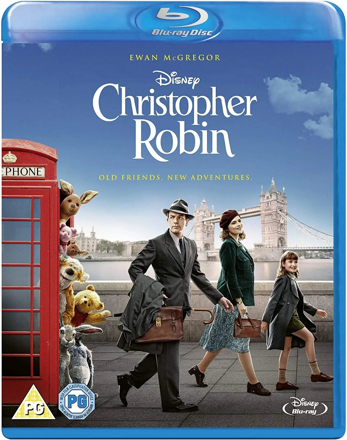 CHRISTOPHER ROBIN  - BLURAY - DISNEY - BRAND NEW SEALED