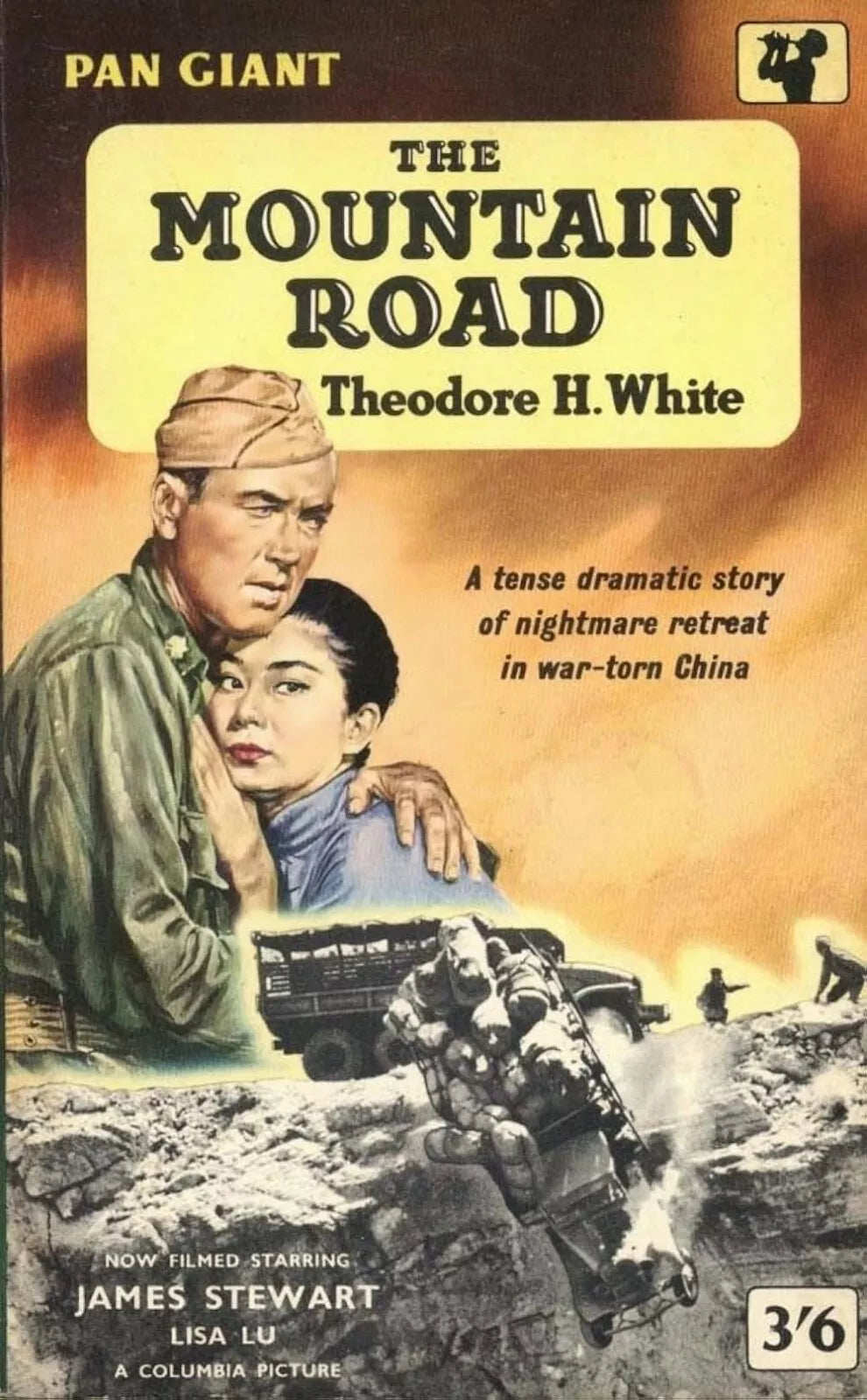 THE MOUNTAIN ROAD (1960) James Stewart - Public Domain DVD NO CASE