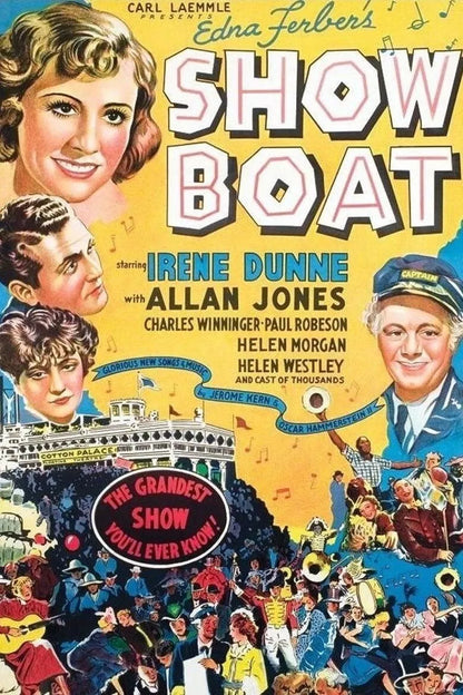 SHOW BOAT (1936) Irene Dunne, Allan Jones - Public Domain DVD NO CASE