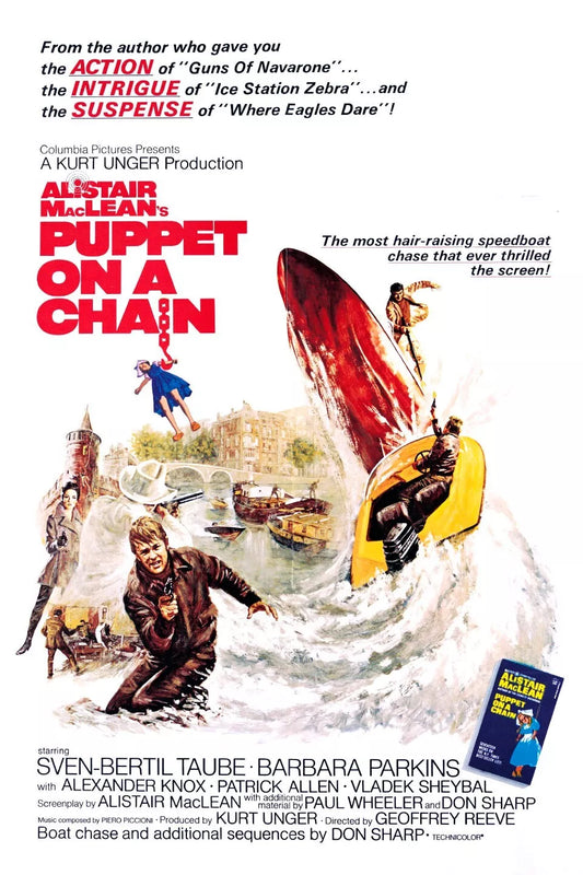 PUPPET ON A CHAIN (1965) Sven-Bertil Taube - DVD, Public Domain DVD NO CASE