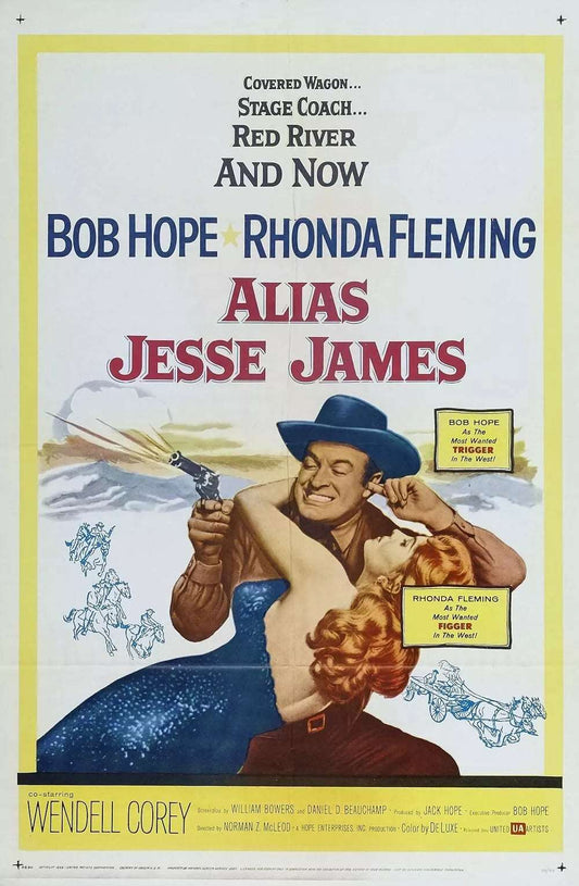 ALIAS JESSE JAMES (1959) Gary Cooper - Bob Hope - Public Domain DVD NO CASE