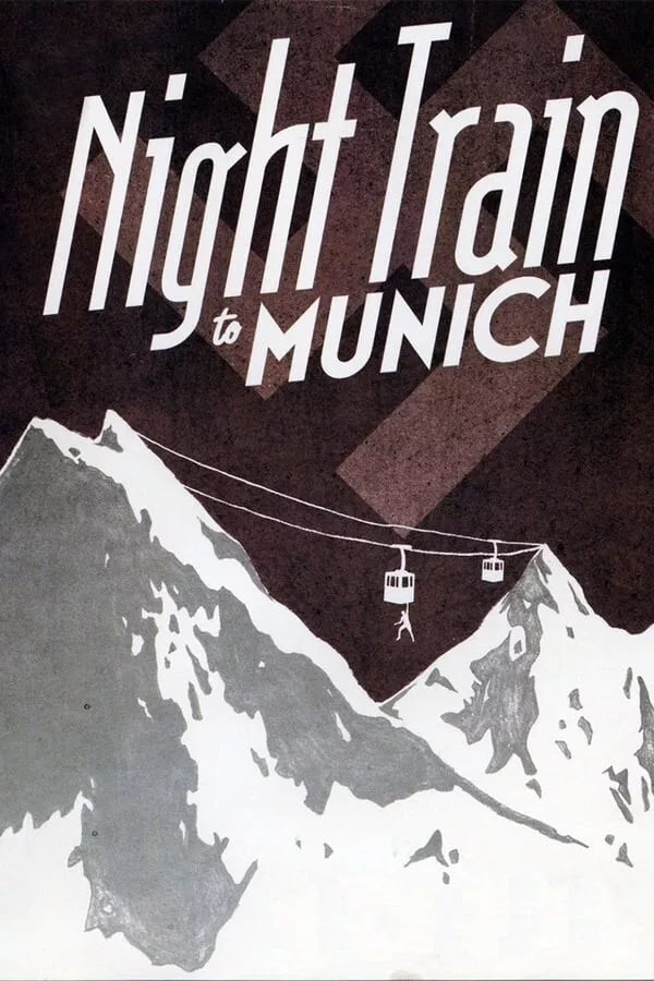 NIGHT TRAIN TO MUNICH (1940) Rex Harrison, - Public Domain DVD NO CASE