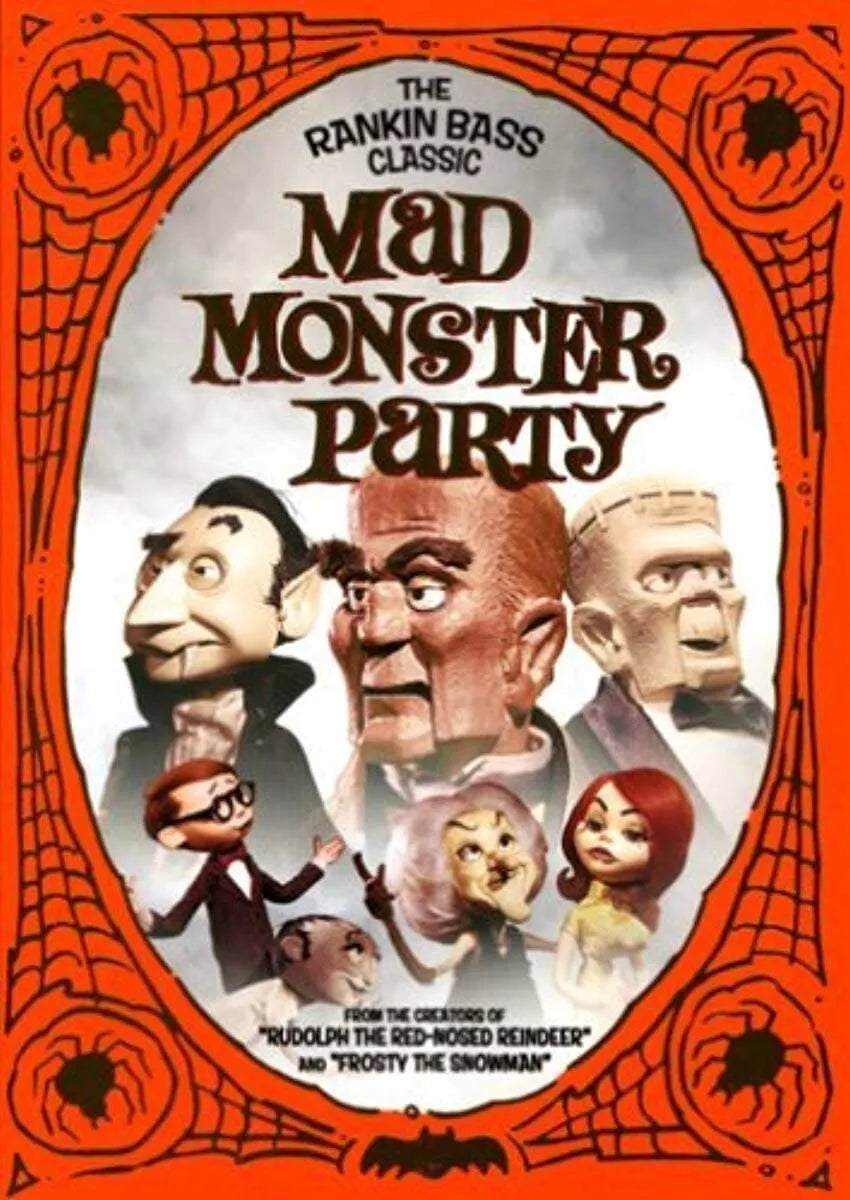 MAD MONSTER PARTY (1967) Boris Karloff Phyllis Diller, Public Domain DVD NO CASE